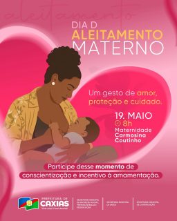 🤱💗 Aleitamento materno é amor, proteção e o cuidado que fortalecem vidas desde os primeiros momentos.

No Dia D do Aleitamento Materno, estaremos juntos em um importante momento de conscientização, incentivo e apoio à amamentação, promovendo mais saúde para mães e bebês.

Participe! Cuidar, orientar e incentivar faz toda a diferença. 💘

#AleitamentoMaterno #SaúdeMaternoInfantil #DiaD #PrefeituraDeCaxias