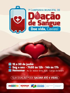 🩸 Pequeno gesto, grande impacto!Doar sangue é um ato simples que leva esperança a quem mais precisa e pode salvar até 4 vidas. ❤️Participe da campanha de doação e ajude a transformar realidades por meio da solidariedade e do cuidado com o próximo! 🤝Sua doação pode fazer toda a diferença na vida de alguém. Doe sangue, doe vida! ❤️🩸#DoeSangue #DoeVida #CampanhaDeDoação #Saúde #PrefeituraDeCaxia