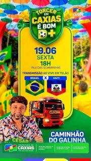 🇧🇷⚽ Os caxienses já estão nos preparativos, conferindo cada detalhe e entrando no clima para acompanhar mais uma partida da nossa Seleção Brasileira! 💚💛

E o melhor lugar para torcer já tem endereço certo, a Rua das Sombrinhas! 🎉🎶

A partir das 18h estaremos por lá com muita animação e energia positiva para torcer pelo Brasil rumo à vitória. 🙌🇧🇷

#TorcerEmCaxiasÉBomDemais #BrasilEmCampo #TorcidaBrasileira #PrefeituraDeCaxias