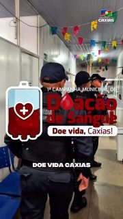🩸🚓 Um gesto simples pode salvar vidas!

A Guarda Municipal convida você a participar da 1ª Campanha de Doação de Sangue, uma ação que reforça o compromisso com o cuidado e o bem-estar da população caxiense.

Doar sangue é um ato de amor ao próximo que pode transformar histórias e levar esperança a quem mais precisa. Participe e faça a diferença! 🤝❤️

#GuardaMunicipal #DoaçãoDeSangue #PrefeituraDeCaxias #SalvarVidas #AtoDeAmorAoPróximo