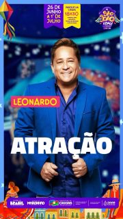🎤✨ É oficial, Leonardo está confirmado no nosso São João e vai ser bão demais!
Prepare o chapéu, aqueça a voz e chame a galera, porque vai ser inesquecível ao som de grandes sucessos que marcaram gerações. 🤠🎶
São João é bão, mas em Caxias é bão demais! 🎉🥳
#SãoJoãoEmCaxiasÉBãoDemais #SãoJoão2026 #PrefeituraDeCaxias
