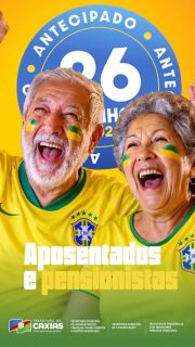 ⚽💰 Apitou o árbitro e a comemoração tá liberada!

A 1ª parcela do 13º salário dos aposentados e pensionistas já está ON! 🙌💙

É mais tranquilidade, valorização e compromisso com quem tanto contribuiu para o desenvolvimento de Caxias. Agora é só comemorar esse gol! 🎉✅

#TáOn #13ºSalário #AposentadosEPensionistas #PrefeituraDeCaxias