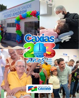 🏡✨ Uma manhã de entregas importantes na zona rural, celebrando os 203 anos de Caxias! 💙🎉

UBS Pedro Amorim entregue no Povoado Caiçara e, no Povoado Santo Antônio, a UEM Eduwirgem Gonçalves Costa reformada e ampliada, além da Quadra Esportiva Manoel Bernardo Dias.

Mais saúde, educação e esporte para a comunidade. Caxias celebra seus 203 anos com trabalho e desenvolvimento! 🎉💙

#Caxias203Anos #ZonaRural #Saúde #Educação #PrefeituraDeCaxias