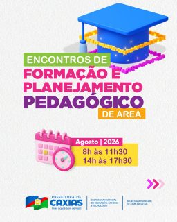 📚✨ Aprender, trocar experiências e planejar juntos!

Os encontros de formação e planejamento pedagógico de área são momentos importantes para fortalecer a prática dos nossos educadores, compartilhar conhecimentos e pensar em estratégias que fazem a diferença na aprendizagem dos nossos estudantes. 💙📖

#FormaçãoPedagógica #EducaçãoCaxias #PlanejamentoPedagógico #PrefeituraDeCaxias
