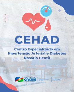 💙🩺 Cuidar da saúde também é se prevenir e acompanhar de perto!Conheça o Centro Especializado em Hipertensão Arterial e Diabetes Rosário Gentil!➡️ Deslize para o lado e conheça mais sobre a atuação do Centro, os serviços oferecidos e como ter acesso ao atendimento.Informação também é cuidado! 💙#SaúdeCaxias #Hipertensão #Diabetes #SaúdeParaTodos #PrefeituraDeCaxias