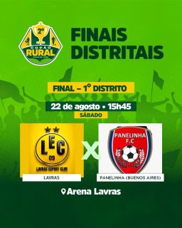 ⚽🔥 O Copão Rural 2026 vai pegar fogo!

As finais distritais do 1º, 2º e 3º Distrito prometem um final de semana de muita emoção, torcida fazendo barulho e aquele futebol que movimenta toda a nossa zona rural! 🏆💙

Venha viver cada lance da festa do nosso futebol! ⚽️ 

#CopãoRural2026 #EsporteCaxias #PrefeituraDeCaxias