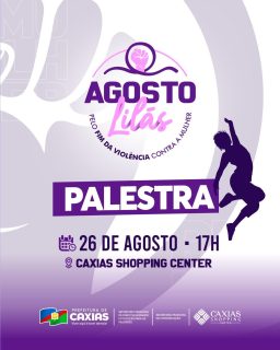 💜✨ Palestra do Agosto Lilás com um tema que precisa estar sempre em pauta: o combate à violência contra a mulher.Venha participar, aprender, compartilhar e fortalecer essa rede de proteção! Juntas e juntos, pelo fim da violência contra a mulher. 💜#AgostoLilás #Respeito #PeloFimDaViolênciaContraAMulher #PrefeituraDeCaxias