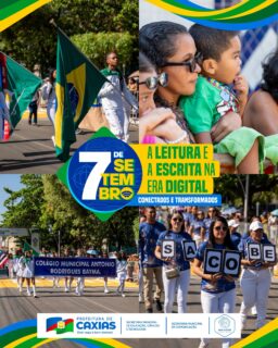 🇧🇷 Caxias foi às ruas celebrar a Independência do Brasil com muita história, tradição e orgulho! 💚💛

Com o tema “A leitura e a escrita na era digital: conectados e transformados”, o desfile mostrou que educação e tecnologia também fazem parte do futuro que estamos construindo. 📚💻

Um dia lindo para celebrar Caxias e o Brasil! 🇧🇷💙

#7DeSetembro #IndependênciaDoBrasil #DesfileCívico #EducaçãoCaxias #PrefeituraDeCaxias