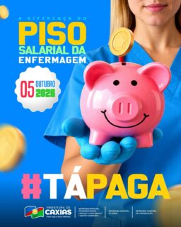 💰💚 O piso salarial da enfermagem está pago!

Reconhecimento, valorização e respeito aos profissionais que fazem a diferença todos os dias na nossa rede municipal de saúde!🩺👏

#PisoDaEnfermagem #SaúdeCaxias #PrefeituraDeCaxias