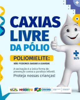 💉💙 A proteção contra a pólio não pode parar!

Manter a vacinação em dia é fundamental para proteger nossas crianças contra a poliomielite e evitar o retorno da doença. 

Confira a caderneta de vacinação do seu filho(a) e procure a unidade de saúde mais próxima. Na zona rural e urbana, a vacinação é uma aliada da saúde e do futuro dos pequenos! 💙

#CaxiasLivreDaPólio #Vacinação #SaúdeCaxias #PrefeituraDeCaxias
