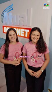🩷🎀 Conscientização que conecta com o cuidado!A Atual Internet, empresa certificada pelo Selo Empresa Amiga da Saúde da Mulher, também está junto na campanha Outubro Rosa, reforçando a importância da prevenção, diagnóstico precoce e atenção a saúde feminina.Cuidar da saúde da mulher é uma atitude que faz a diferença! 🌸🩷#OutubroRosa #EmpresaAmigaDaSaúdeDaMulher #SaúdeDaMulher #PrefeituraDeCaxias